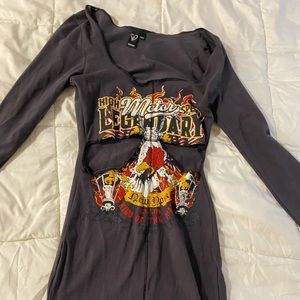 Windsor long sleeve graphic tunic